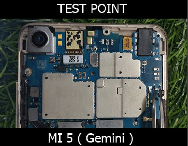 Test point EDL 9008 Xiaomi Mi 5 Gemini - Vị trí chập test point Xiaomi Mi 5 Gemini