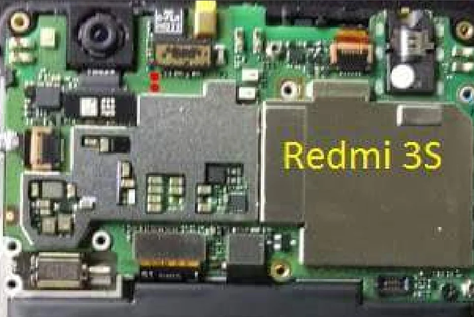 Test point EDL 9008 Xiaomi Redmi 3S - Vị trí chập test point Xiaomi Redmi 3S