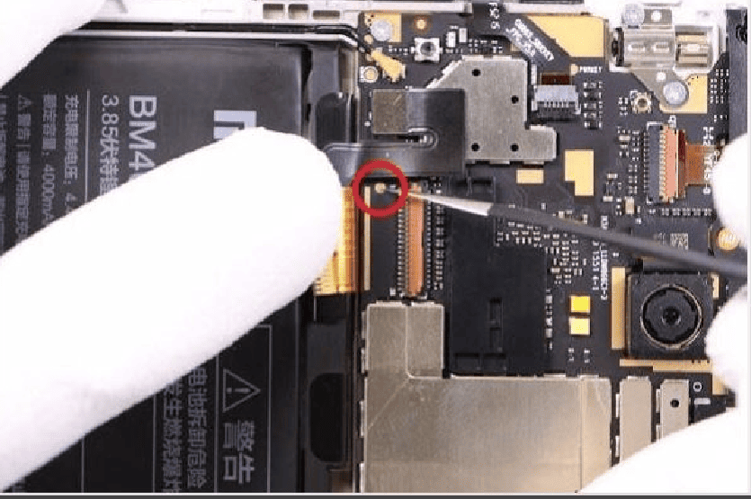 Test point EDL 9008 Xiaomi Redmi Note 3 - Vị trí chập test point Xiaomi Redmi Note 3