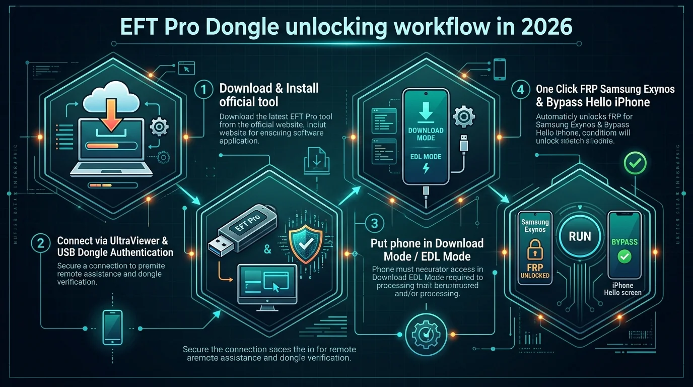Hướng Dẫn Thuê & Sử Dụng EFT Pro Dongle Chi Tiết A-Z 2026