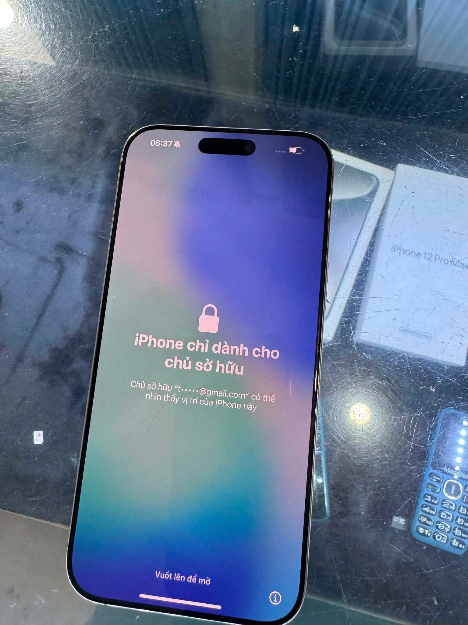 iPhone 16 Pro Max bị khóa iCloud hiển thị iPhone chỉ dành cho chủ sở hữu