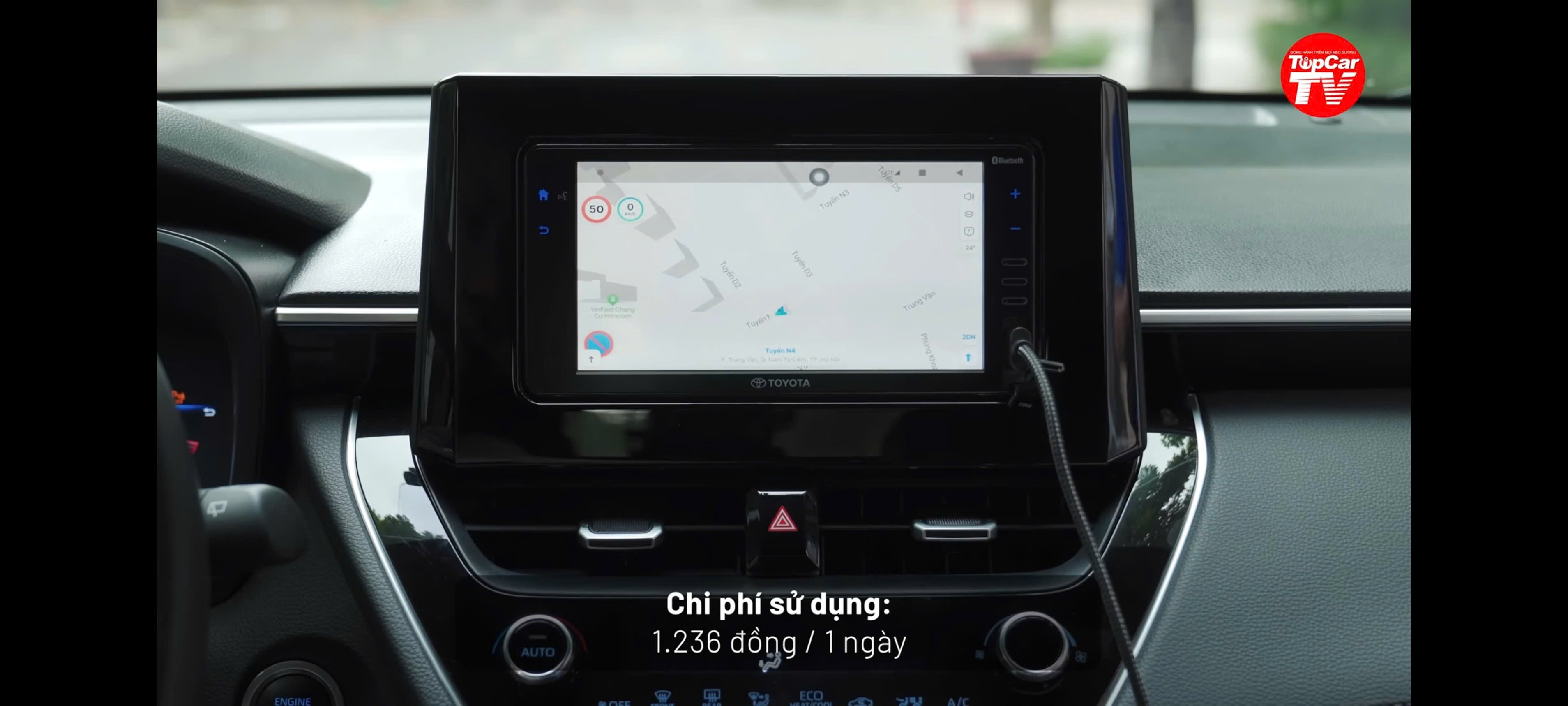 Vietmap Live Pro cảnh báo trạm thu phí Liêm Tuyền 64000 đồng - trải nghiệm thực tế