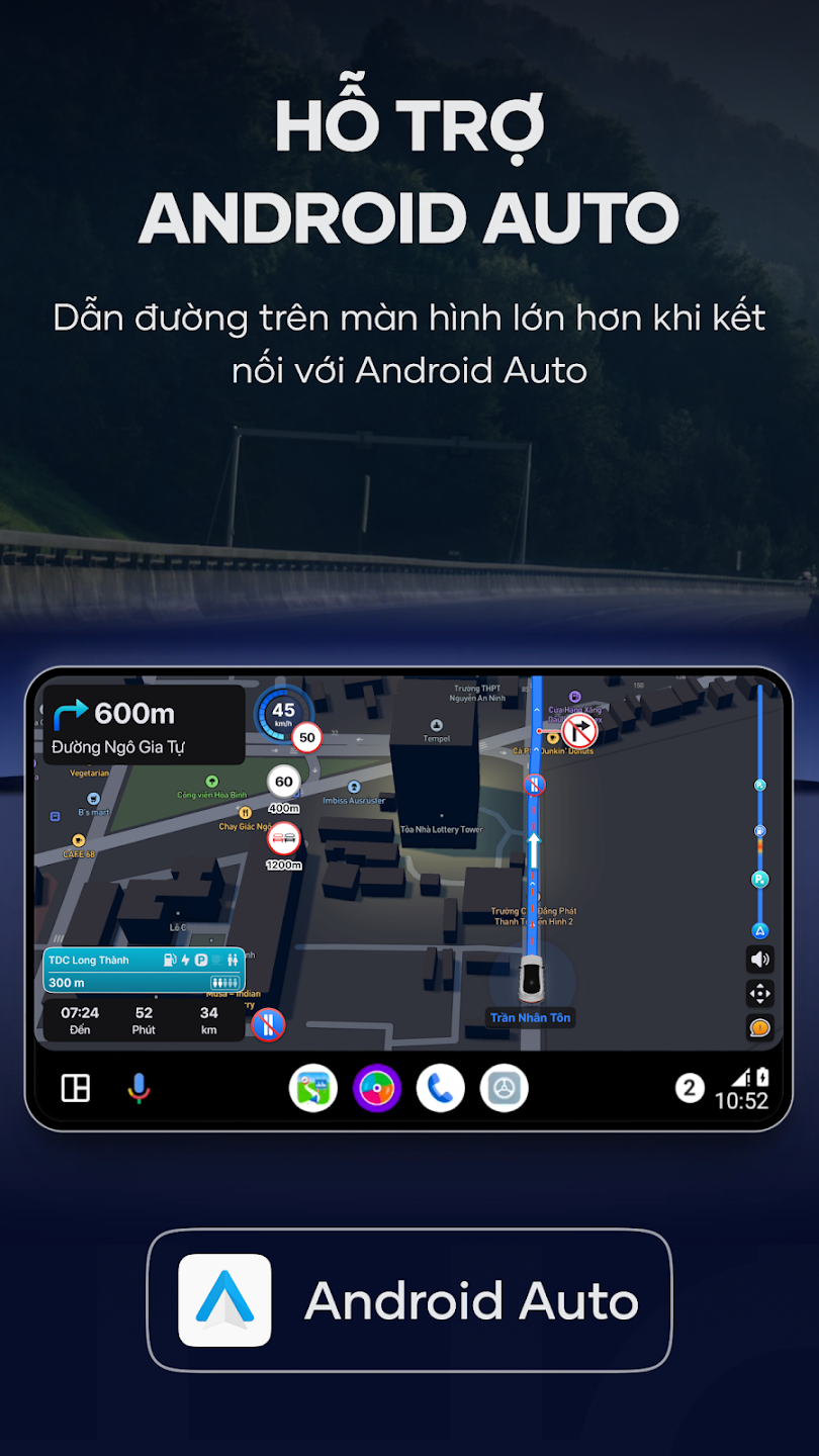 Vietmap Live Pro cảnh báo camera phạt nguội và tốc độ giới hạn