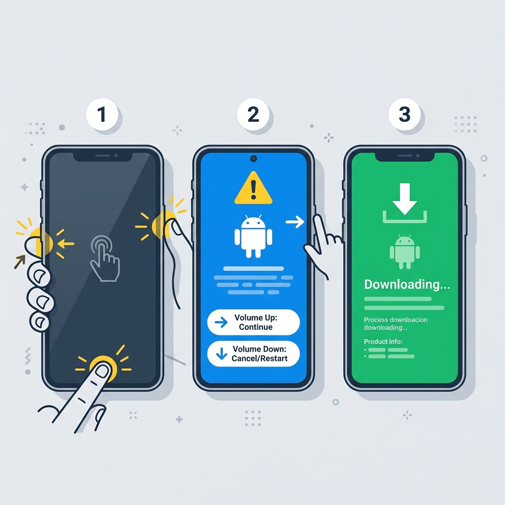 Hướng dẫn vào Download Mode Samsung từng bước
