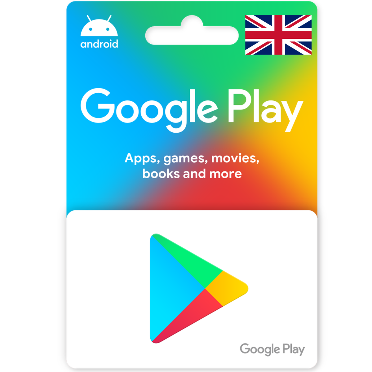 Google play UK £10