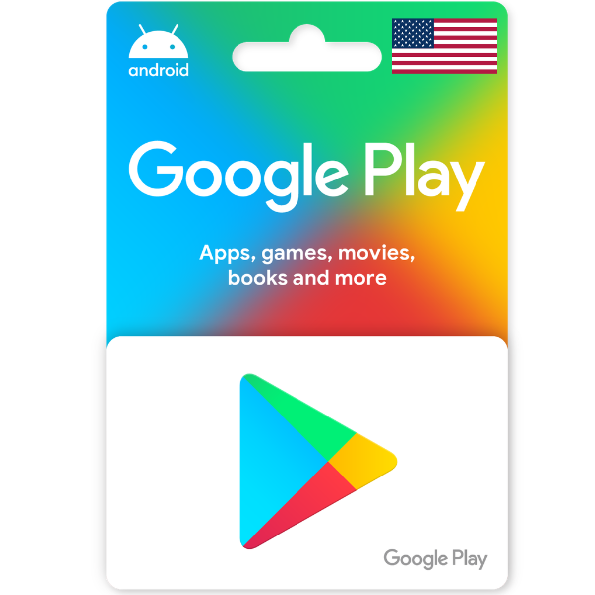 Google Play USD100 Gift Card (US) Google Play US Store ONLY