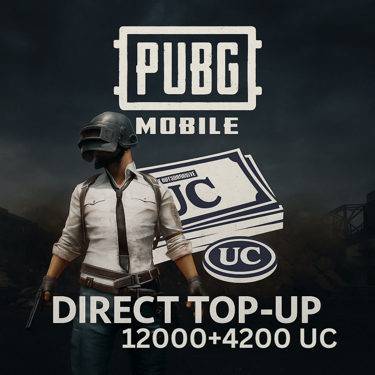 PUBG Mobile 12000 OR 12000+4200 UC [ DIRECT TOP-UP ]