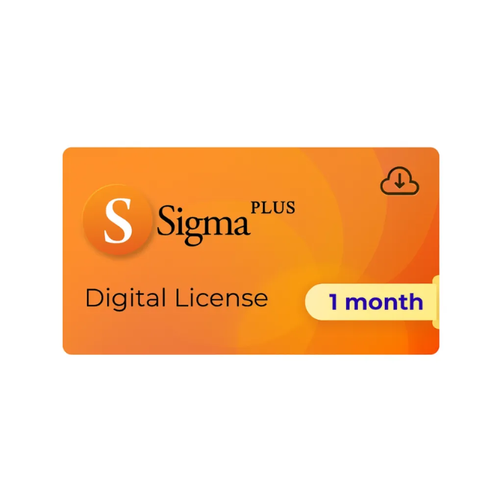 Sigma Plus 1 Month License