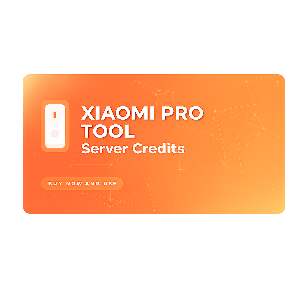 Xiaomi Pro Tool Credits